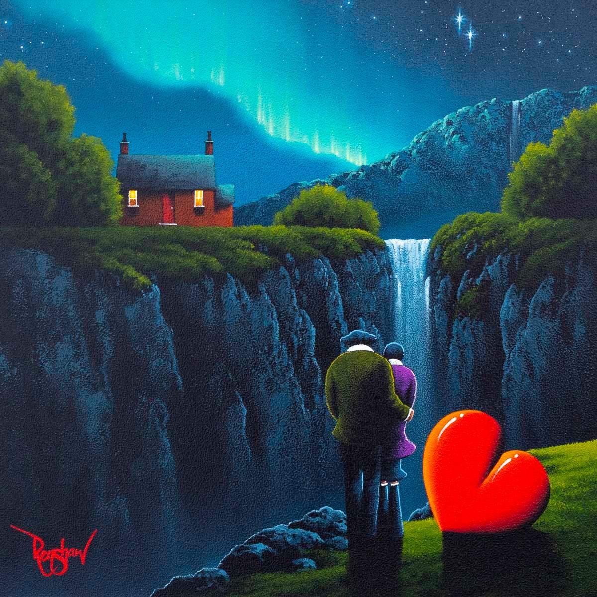 Star Crossed - Original - SOLD by artist David Renshaw - Wyecliffe Galleries