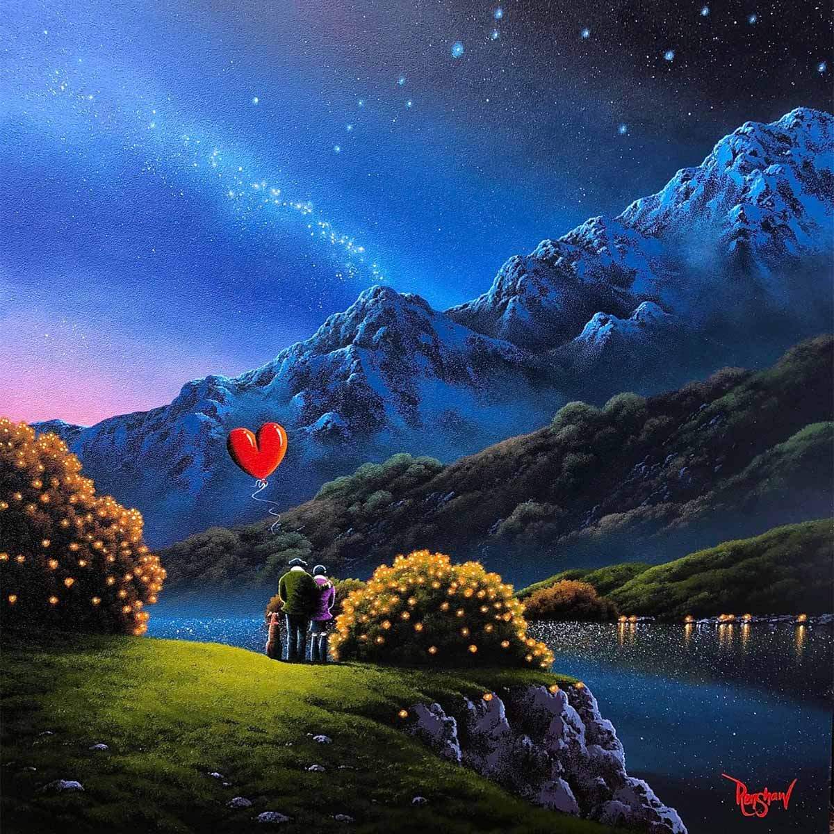 Star Light, Star Bright - Original - SOLD by artist David Renshaw - Wyecliffe Galleries