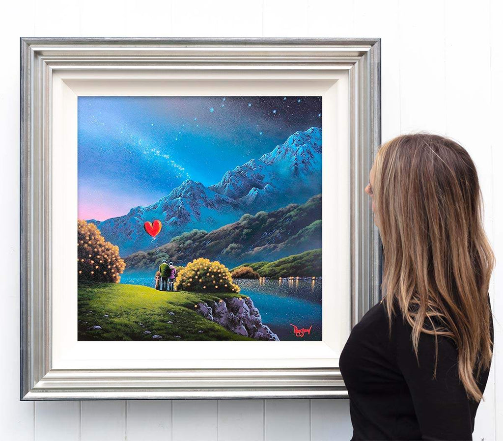 Star Light, Star Bright - Original - SOLD by artist David Renshaw - Wyecliffe Galleries