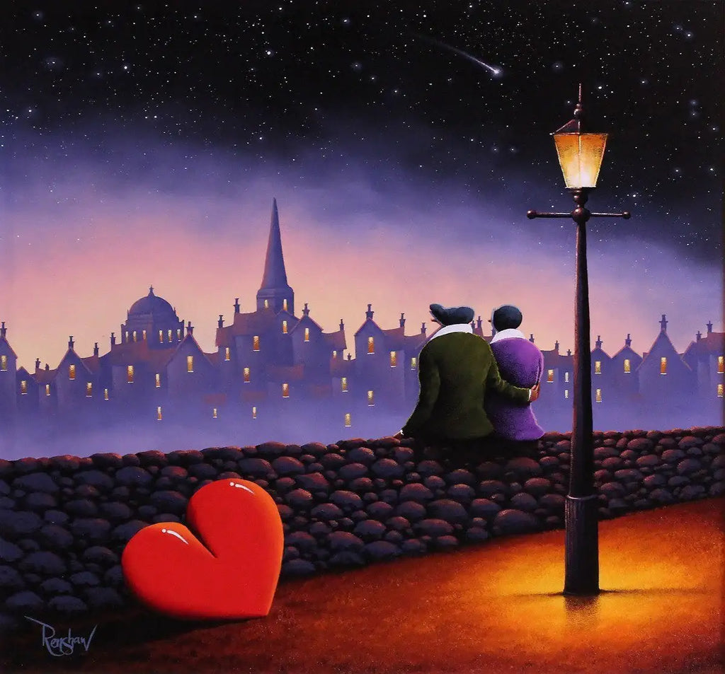 Stargazing - SOLD by artist David Renshaw - Wyecliffe Galleries