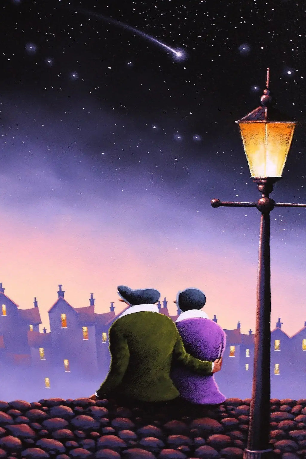 Stargazing - SOLD by artist David Renshaw - Wyecliffe Galleries