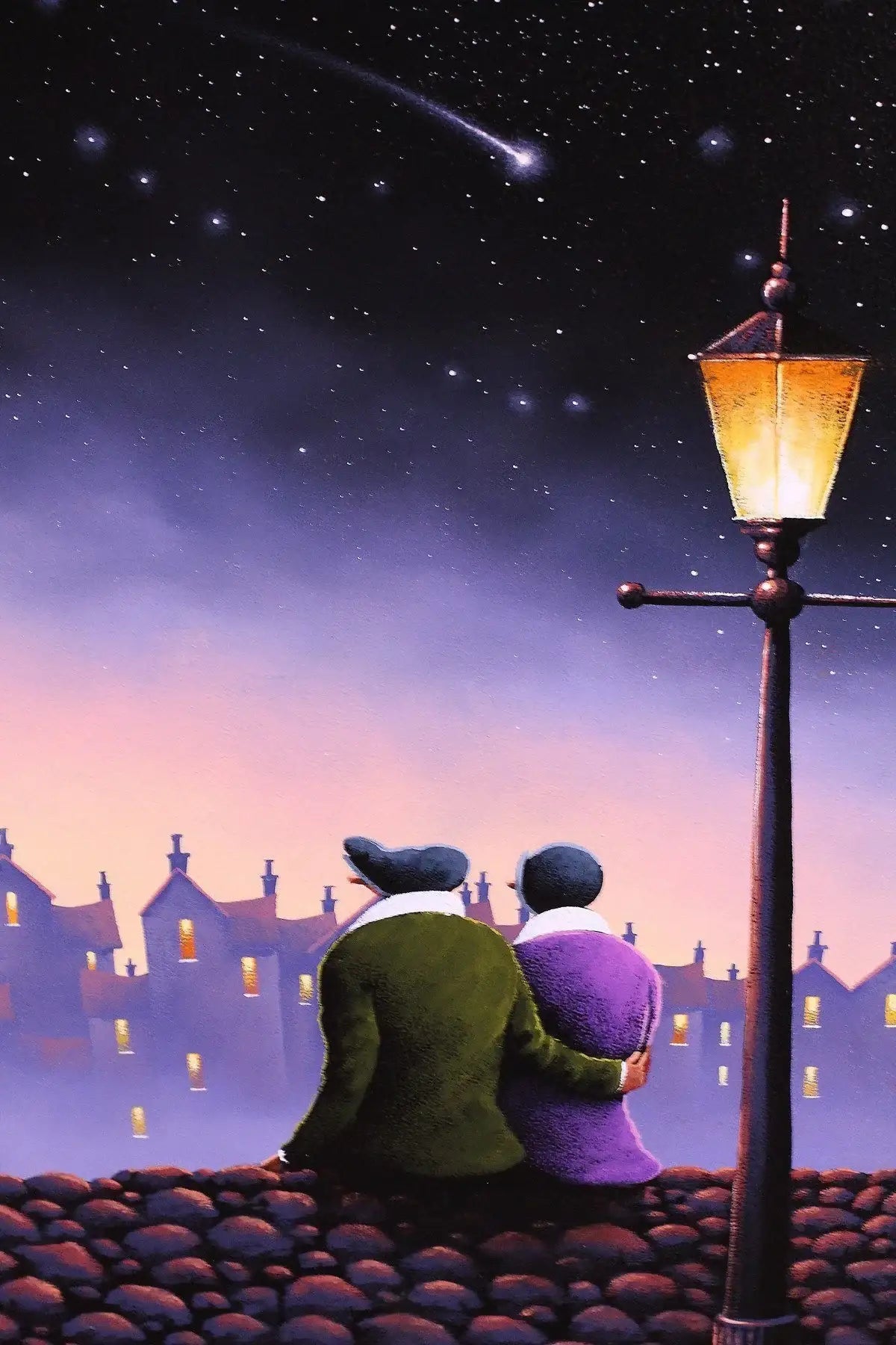 Stargazing - SOLD by artist David Renshaw - Wyecliffe Galleries