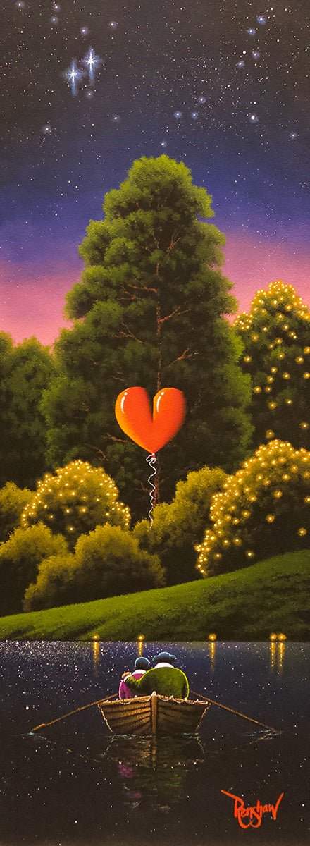 Starlight Melody - Original - SOLD by artist David Renshaw - Wyecliffe Galleries