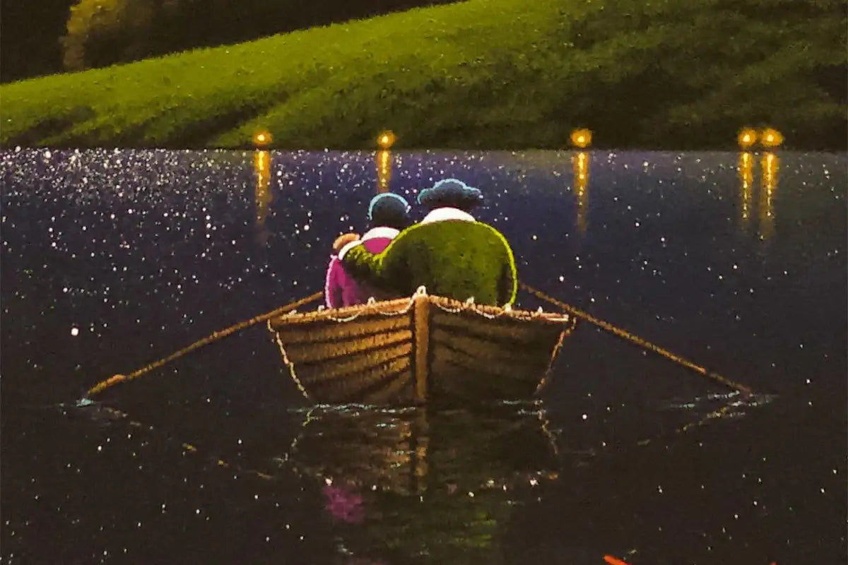 Starlight Melody - Original - SOLD by artist David Renshaw - Wyecliffe Galleries