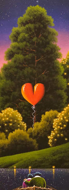 Starlight Melody - Original - SOLD by artist David Renshaw - Wyecliffe Galleries