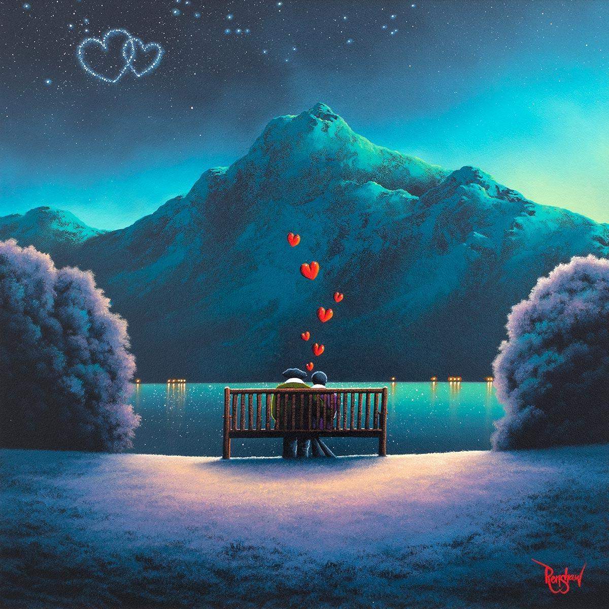 Starlit Sky - Original - SOLD by artist David Renshaw - Wyecliffe Galleries