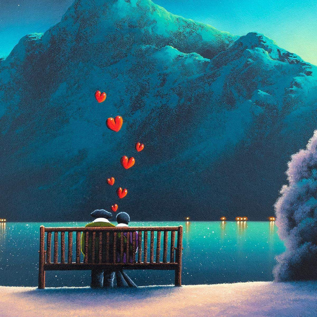 Starlit Sky - Original - SOLD by artist David Renshaw - Wyecliffe Galleries