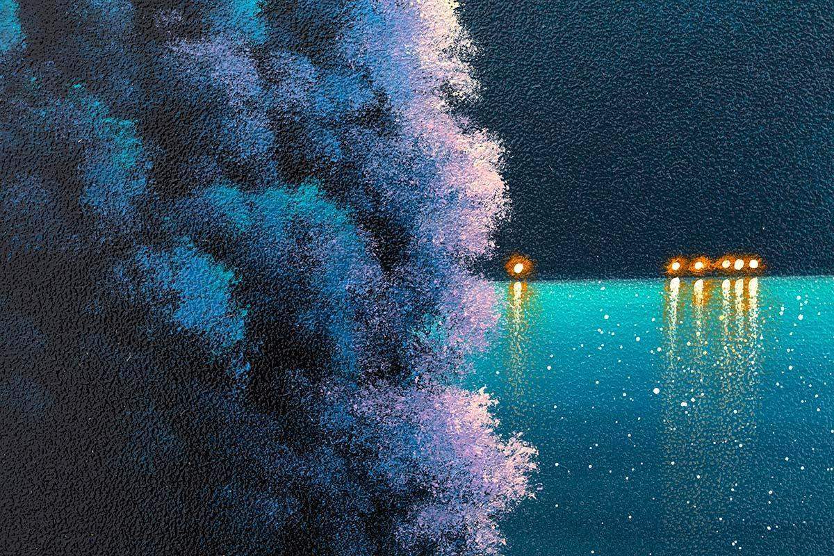 Starlit Sky - Original - SOLD by artist David Renshaw - Wyecliffe Galleries