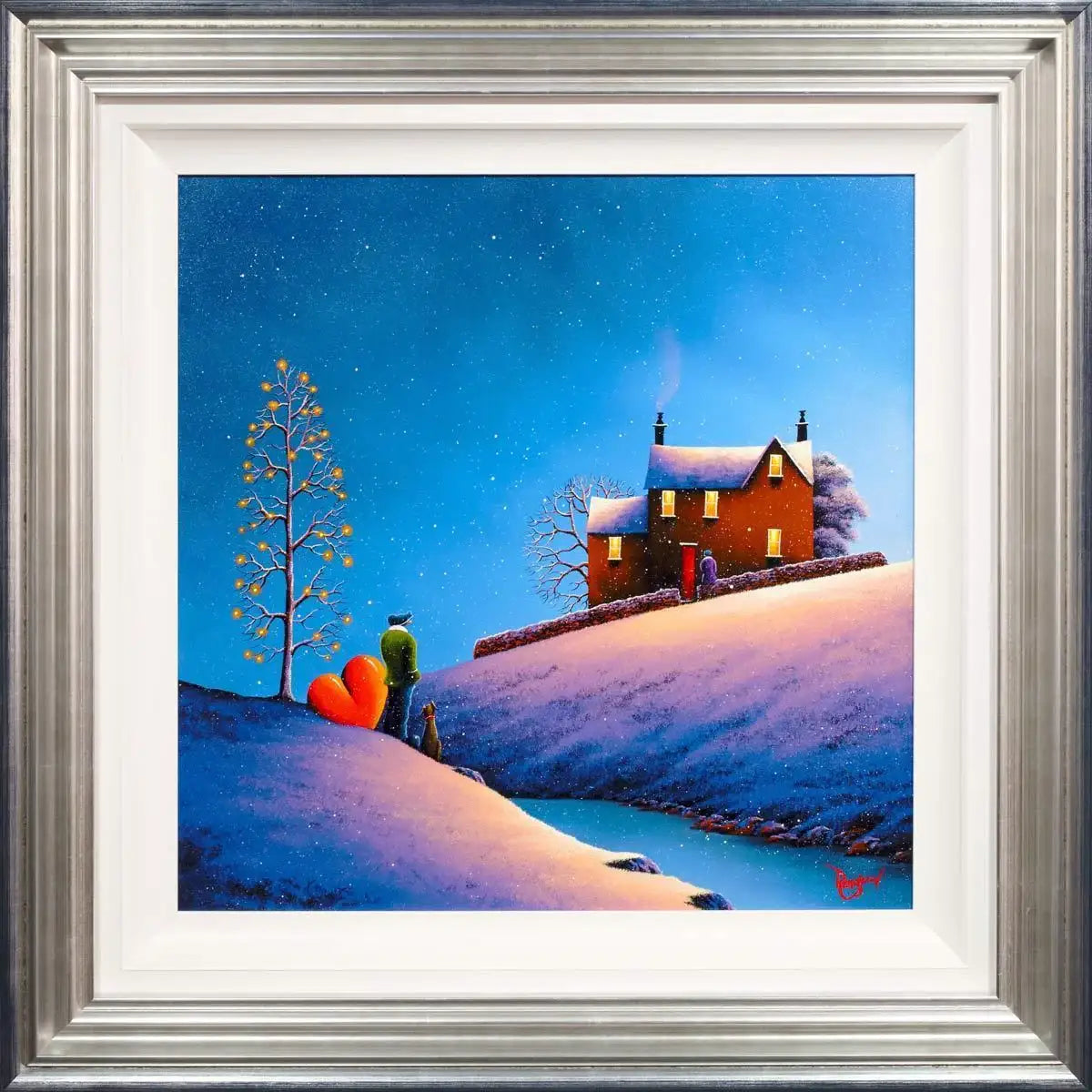 Starlit Views - Sold by artist David Renshaw - Wyecliffe Galleries