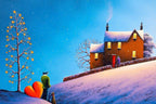 Starlit Views - Sold by artist David Renshaw - Wyecliffe Galleries