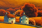 Starstruck Lovers - Original SOLD by artist David Renshaw - Wyecliffe Galleries
