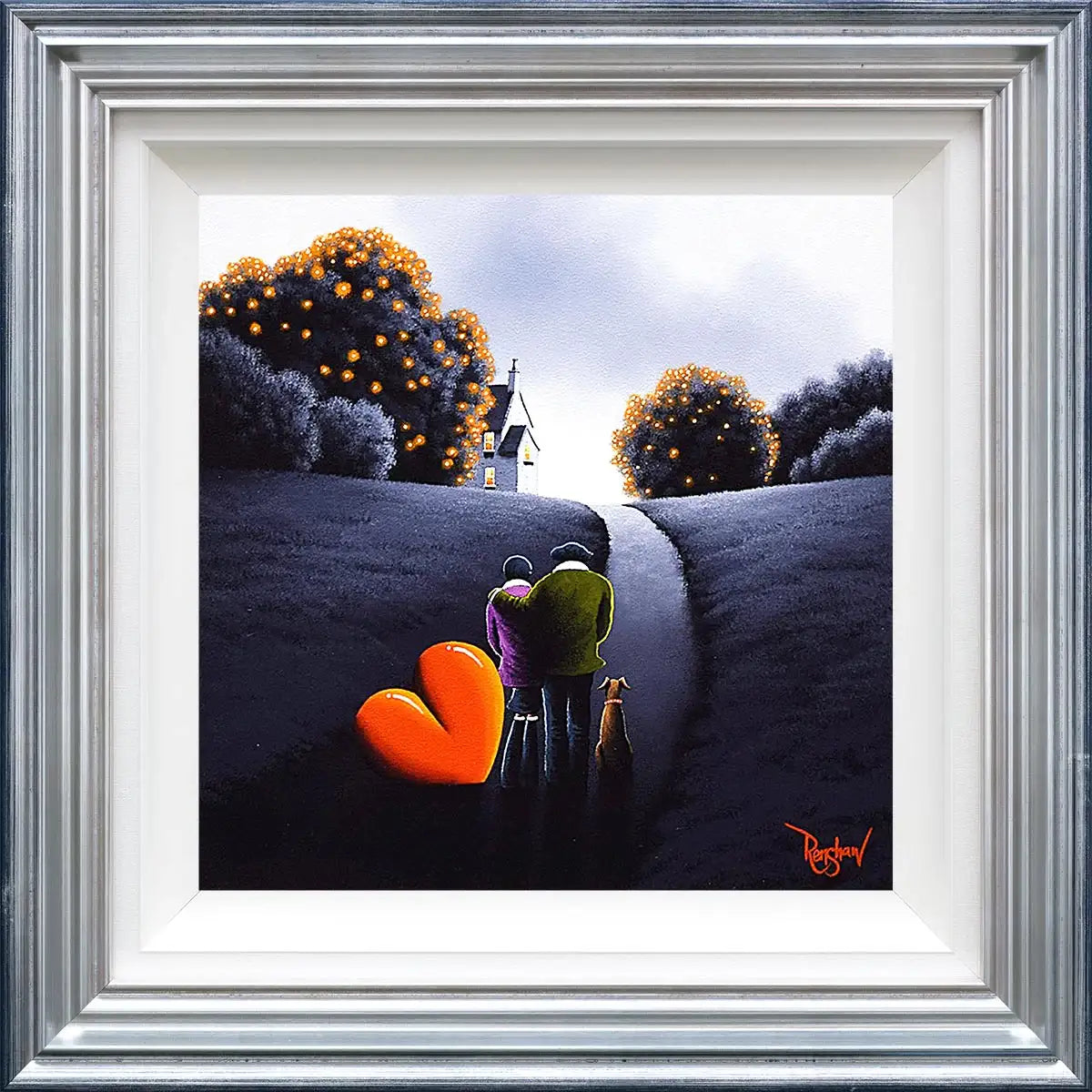 Stay with Me - Original - SOLD by artist David Renshaw - Wyecliffe Galleries