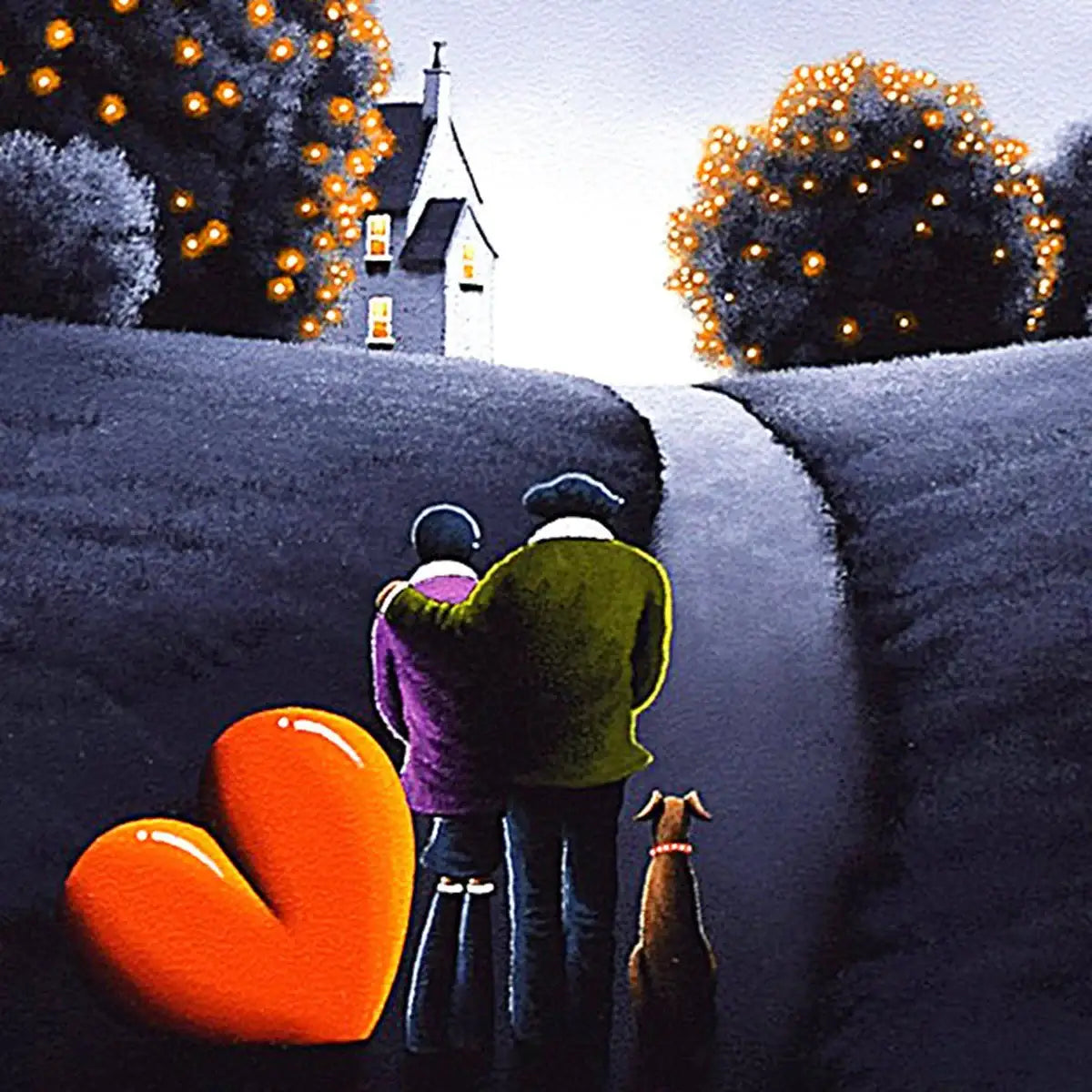 Stay with Me - Original - SOLD by artist David Renshaw - Wyecliffe Galleries