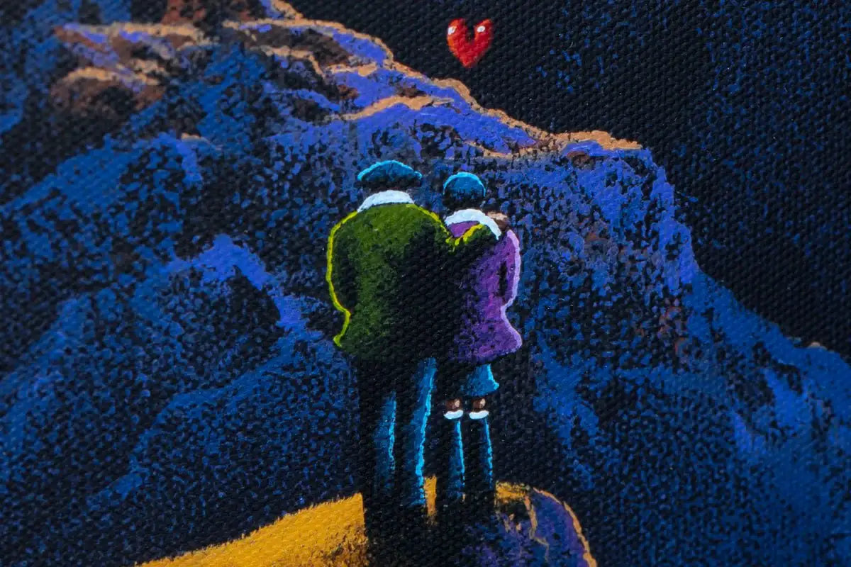 Strawberry Moon - Boutique Edition by artist David Renshaw - Wyecliffe Galleries