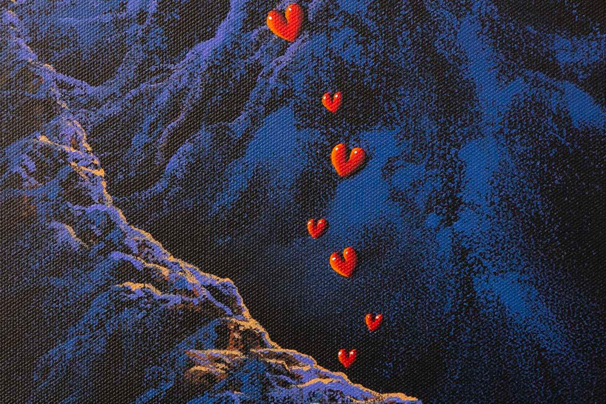Strawberry Moon - Boutique Edition by artist David Renshaw - Wyecliffe Galleries