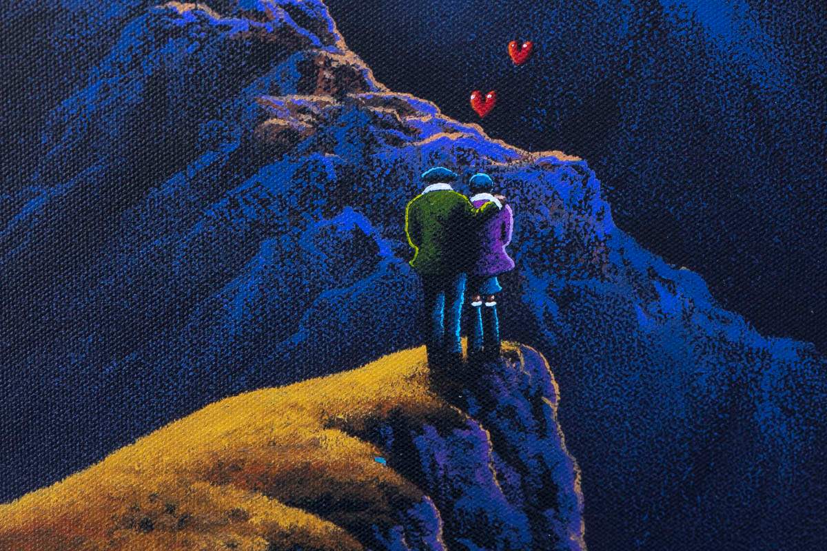 Strawberry Moon - Boutique Edition by artist David Renshaw - Wyecliffe Galleries