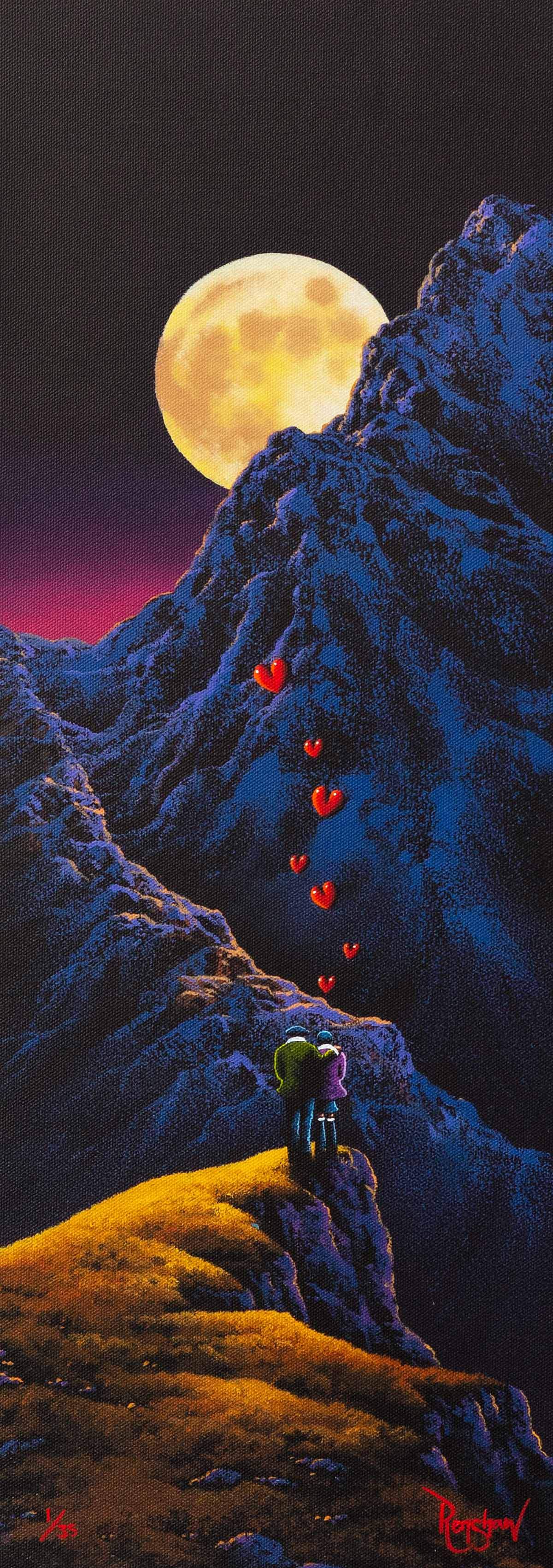 Strawberry Moon - Boutique Edition by artist David Renshaw - Wyecliffe Galleries