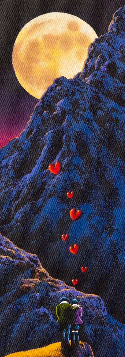Strawberry Moon - Boutique Edition by artist David Renshaw - Wyecliffe Galleries