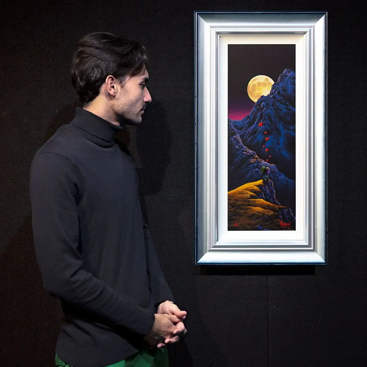 Strawberry Moon - Boutique Edition by artist David Renshaw - Wyecliffe Galleries