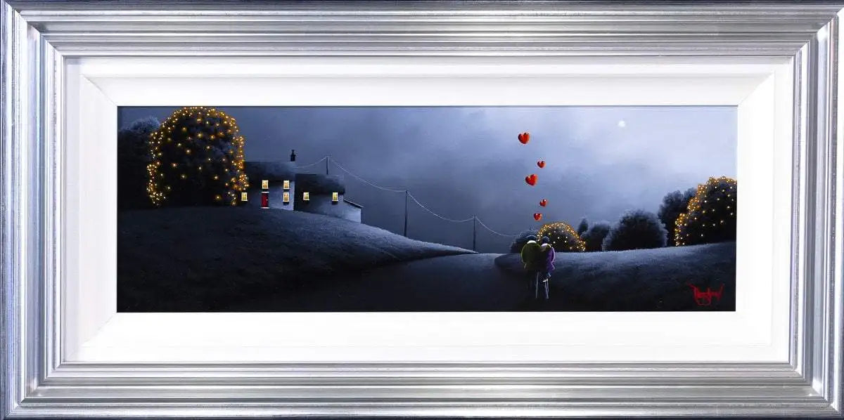 Strolling Home - Original - SOLD by artist David Renshaw - Wyecliffe Galleries