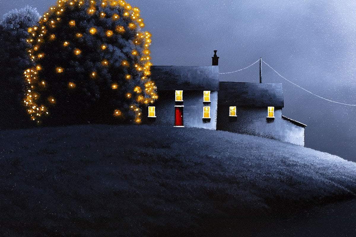 Strolling Home - Original - SOLD by artist David Renshaw - Wyecliffe Galleries