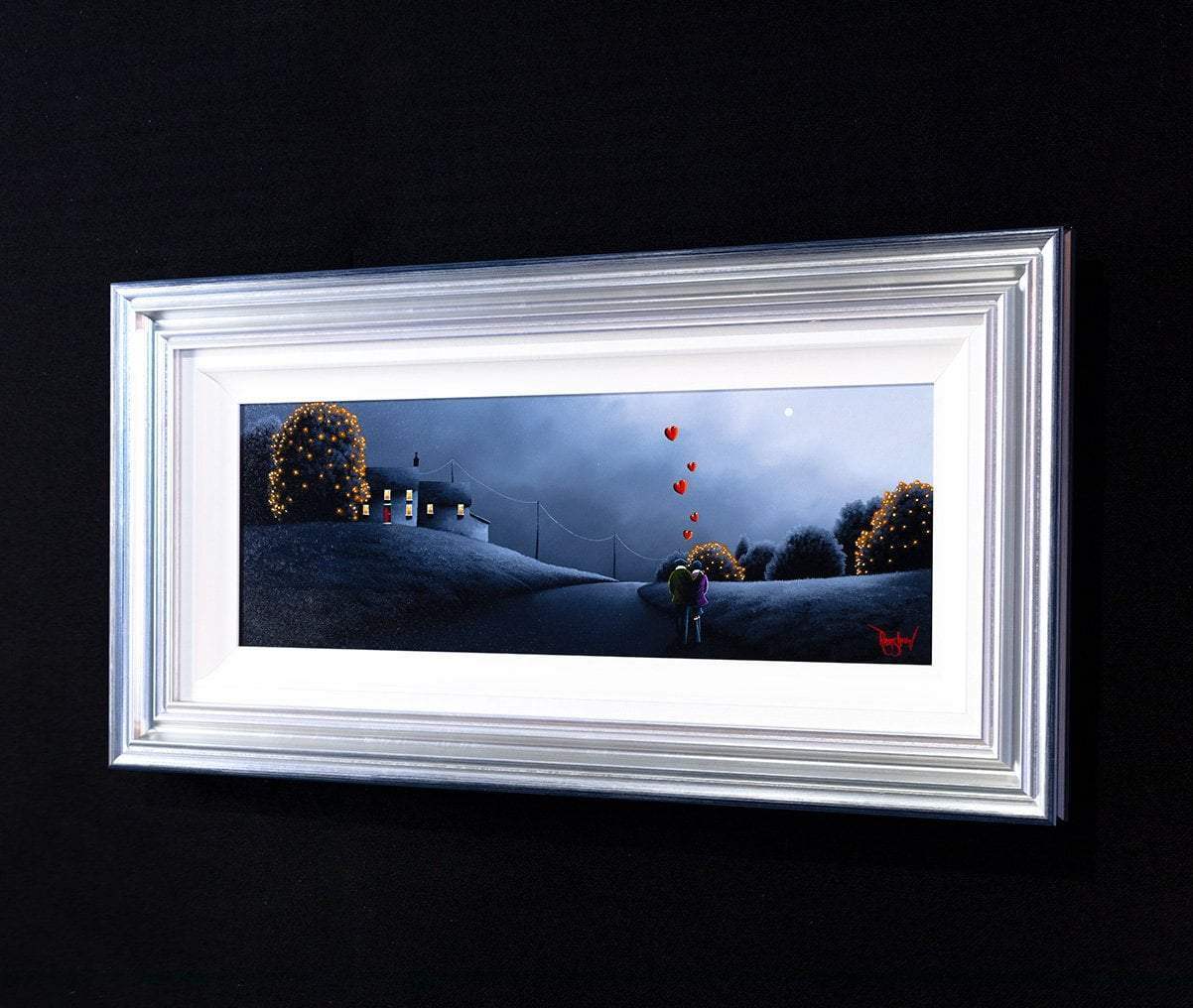 Strolling Home - Original - SOLD by artist David Renshaw - Wyecliffe Galleries