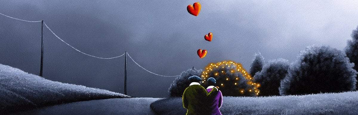 Strolling Home - Original - SOLD by artist David Renshaw - Wyecliffe Galleries