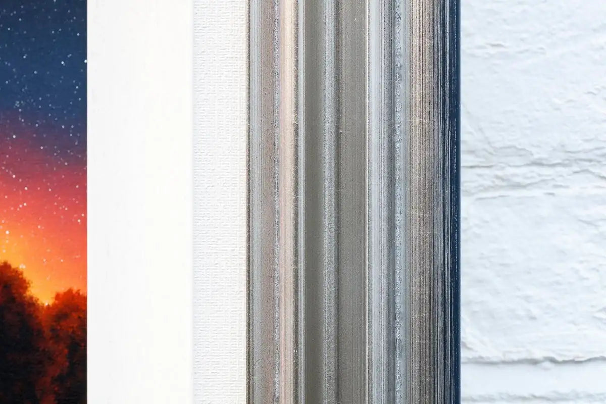 Strolling Under The Stars - Original - SOLD by artist David Renshaw - Wyecliffe Galleries