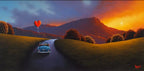 Sunset Drive - Original - SOLD by artist David Renshaw - Wyecliffe Galleries