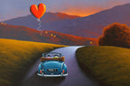 Sunset Drive - Original - SOLD by artist David Renshaw - Wyecliffe Galleries