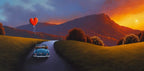 Sunset Drive - Original - SOLD by artist David Renshaw - Wyecliffe Galleries
