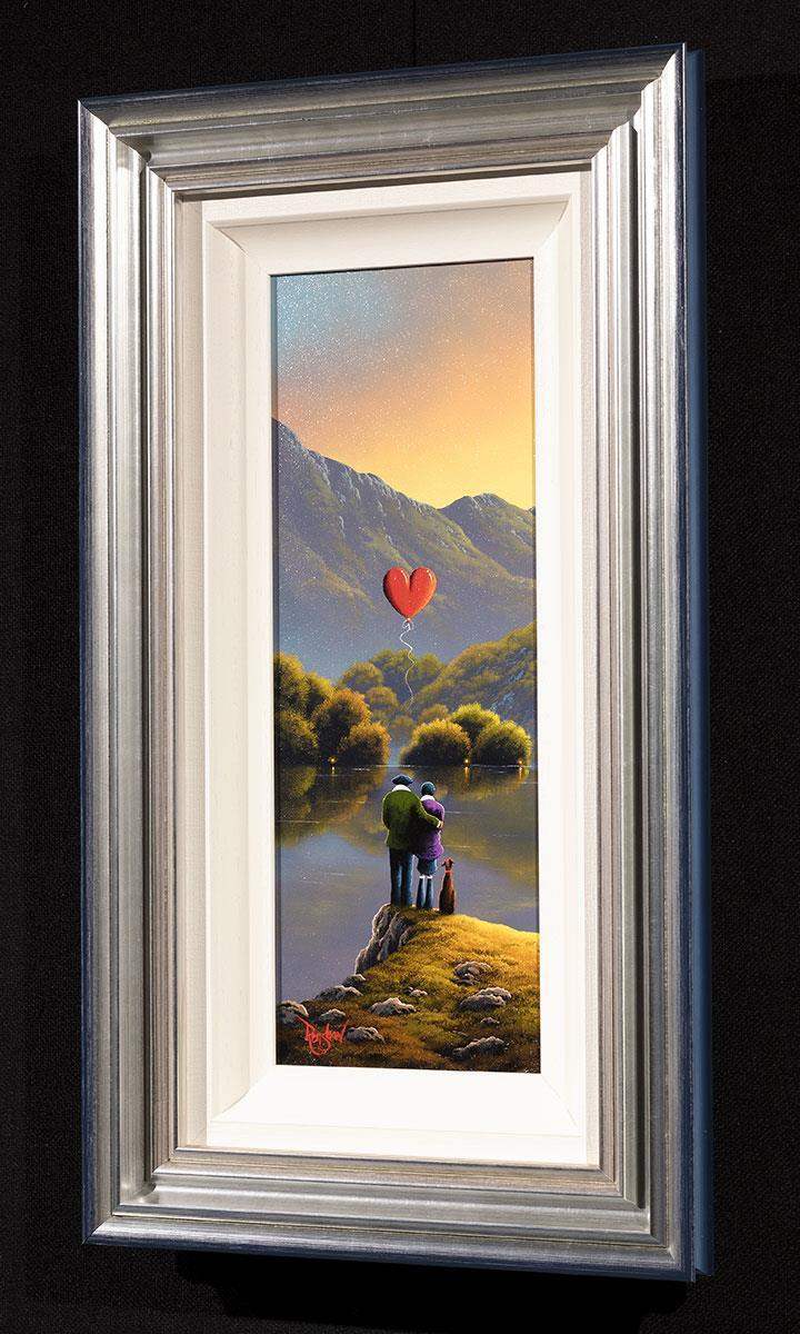 Sunset Love - Original - SOLD by artist David Renshaw - Wyecliffe Galleries