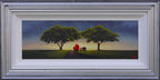 Sunset Lovers - Original - SOLD by artist David Renshaw - Wyecliffe Galleries