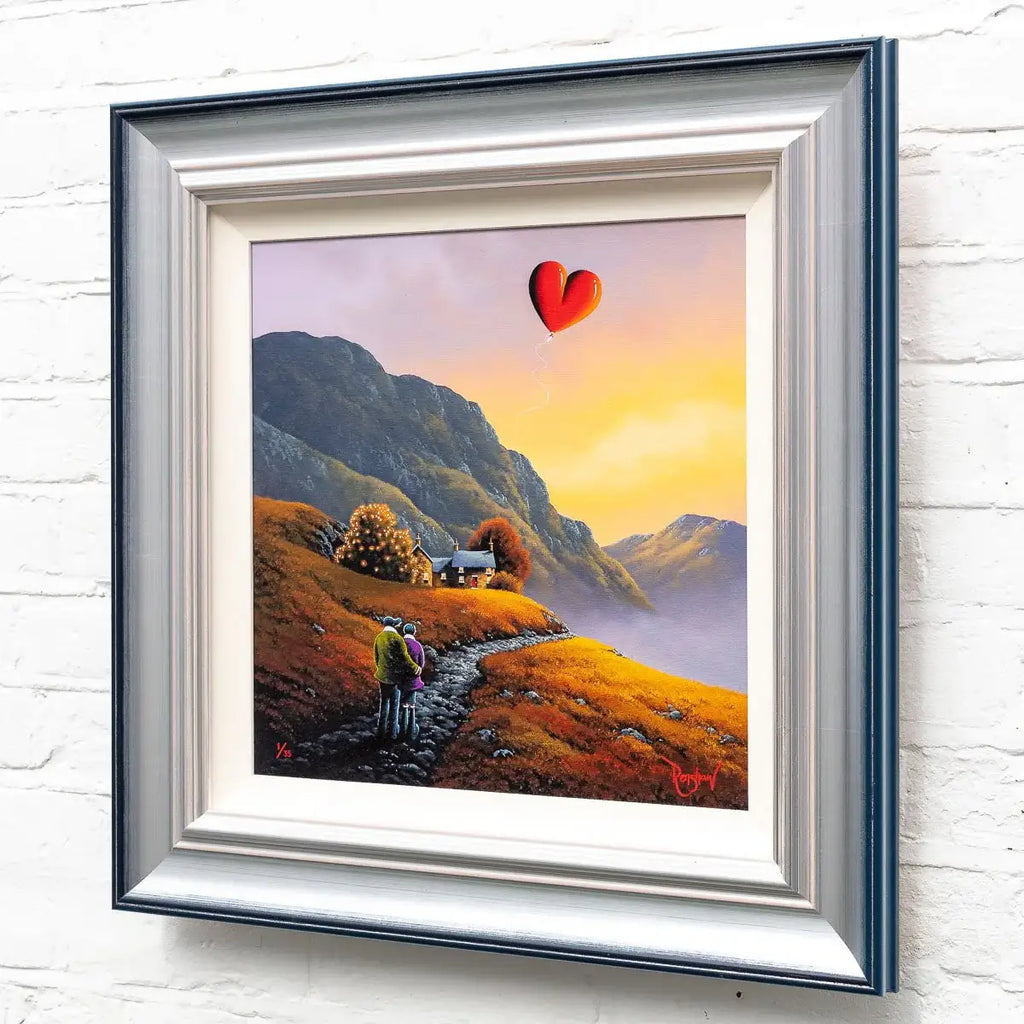 Sunset Valley - Boutique Edition by artist David Renshaw - Wyecliffe Galleries