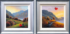 Sunset Valley & Lakeside Dreaming - Boutique Edition SET by artist David Renshaw - Wyecliffe Galleries