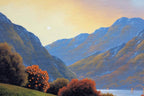 Sunset Valley & Lakeside Dreaming - Boutique Edition SET by artist David Renshaw - Wyecliffe Galleries