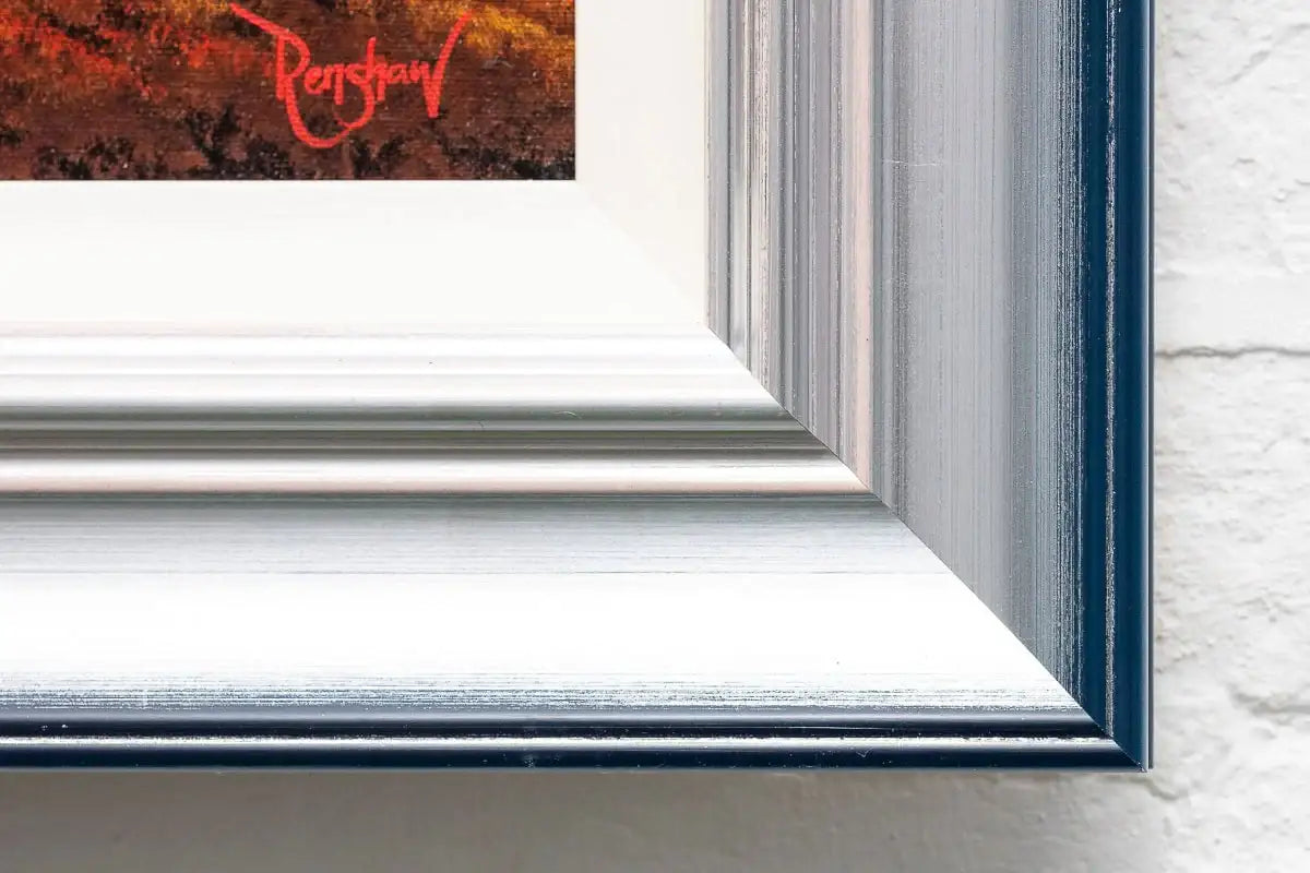 Sunset Valley & Lakeside Dreaming - Boutique Edition SET by artist David Renshaw - Wyecliffe Galleries