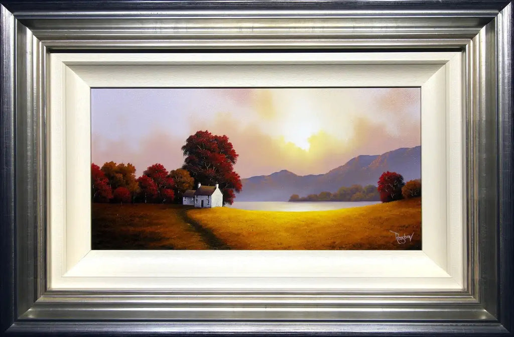 Sunset View - Original - SOLD by artist David Renshaw - Wyecliffe Galleries