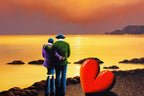 Sunset With My Love - Original - SOLD by artist David Renshaw - Wyecliffe Galleries