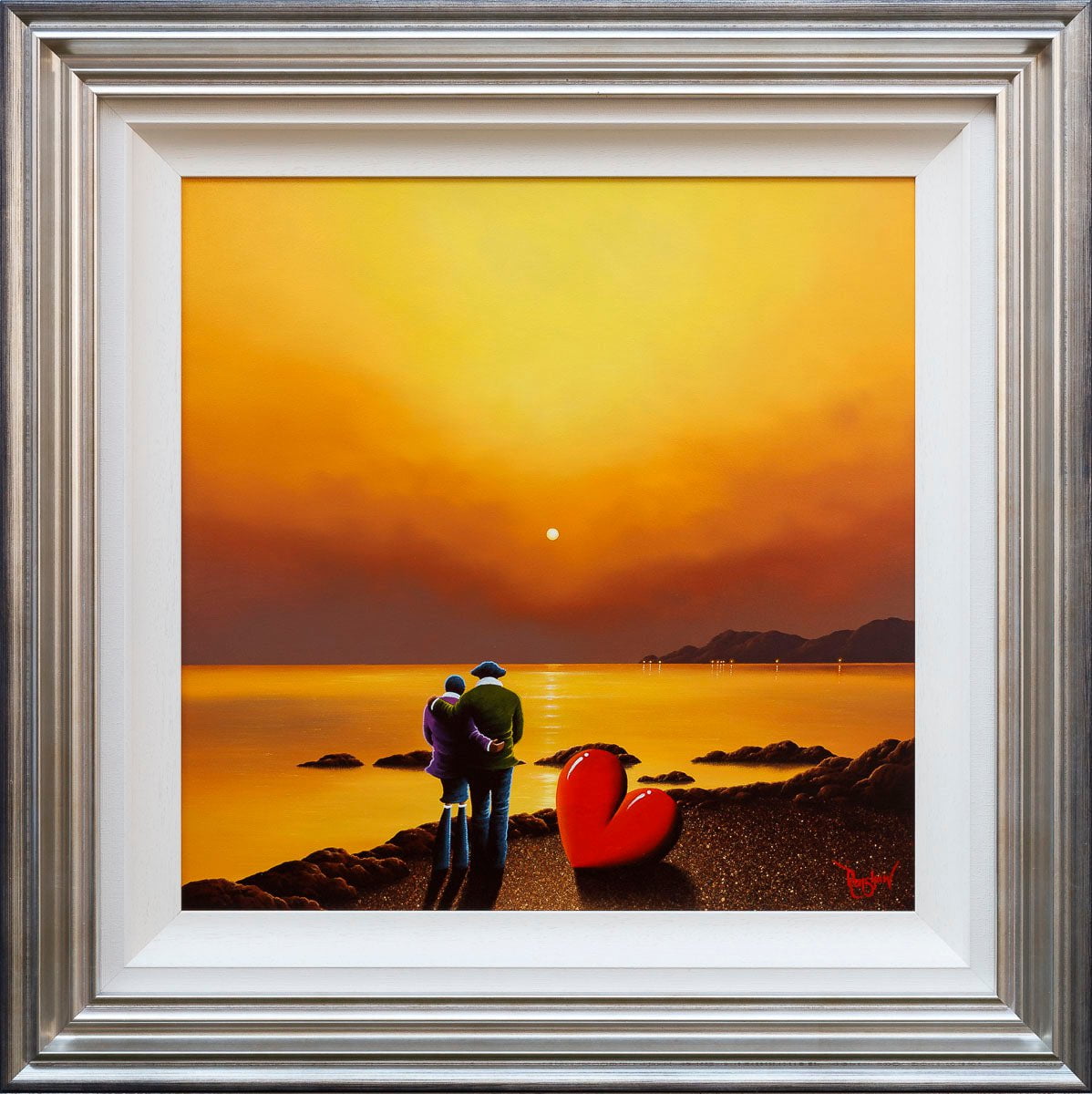 Sunset With My Love - Original David Renshaw Original