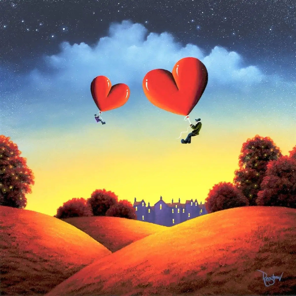 Swept Off Our Feet - Original - SOLD by artist David Renshaw - Wyecliffe Galleries