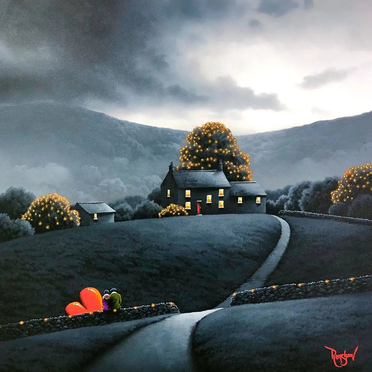 Take Me Home - Original - SOLD by artist David Renshaw - Wyecliffe Galleries