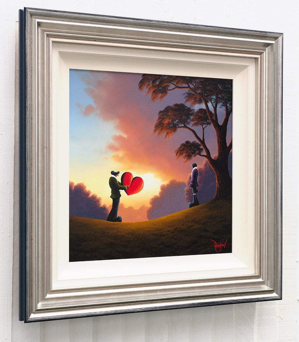 Take My Love - Original - SOLD by artist David Renshaw - Wyecliffe Galleries