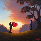 Take My Love - Original - SOLD by artist David Renshaw - Wyecliffe Galleries