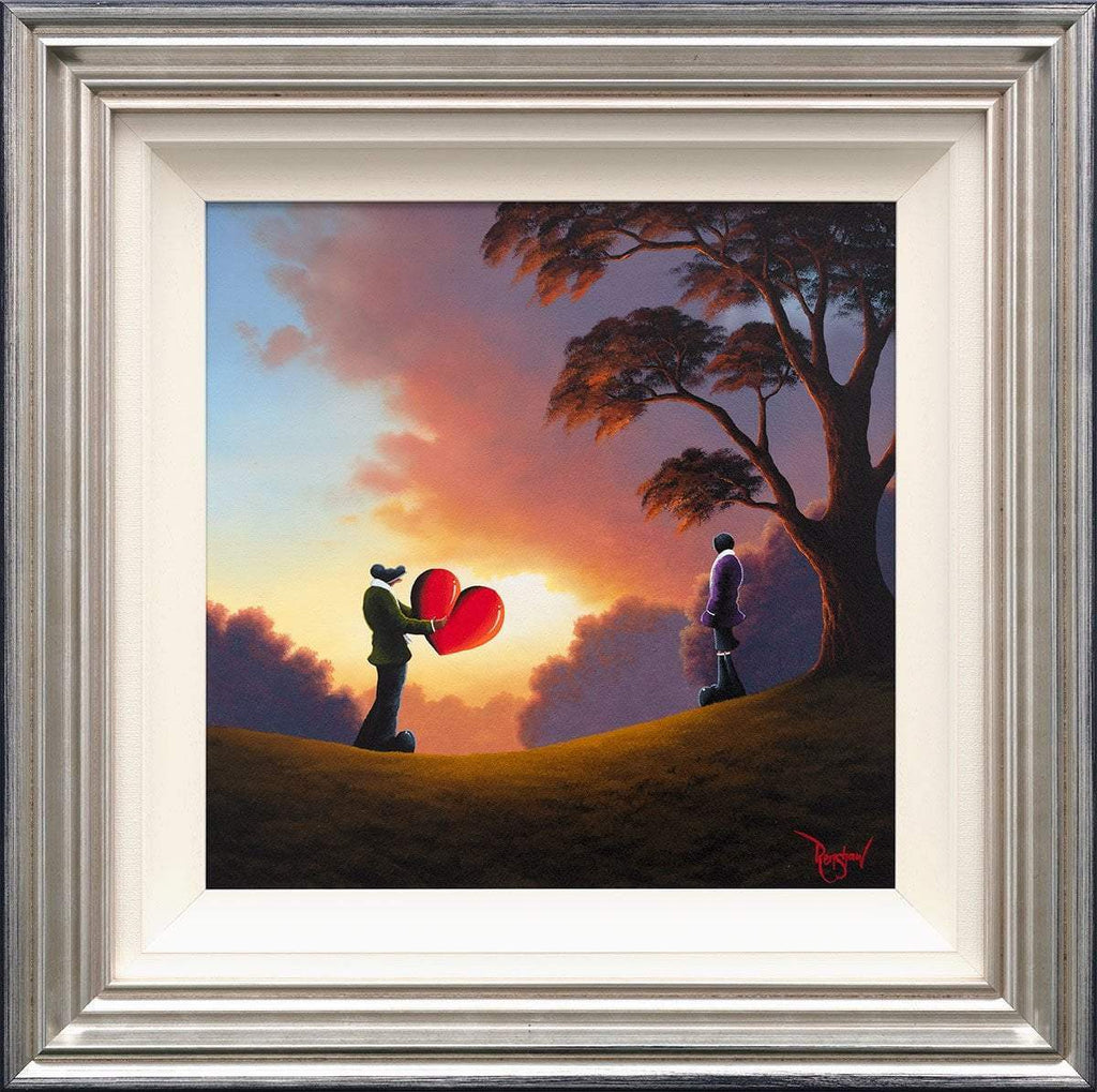 Take My Love - Original - SOLD by artist David Renshaw - Wyecliffe Galleries