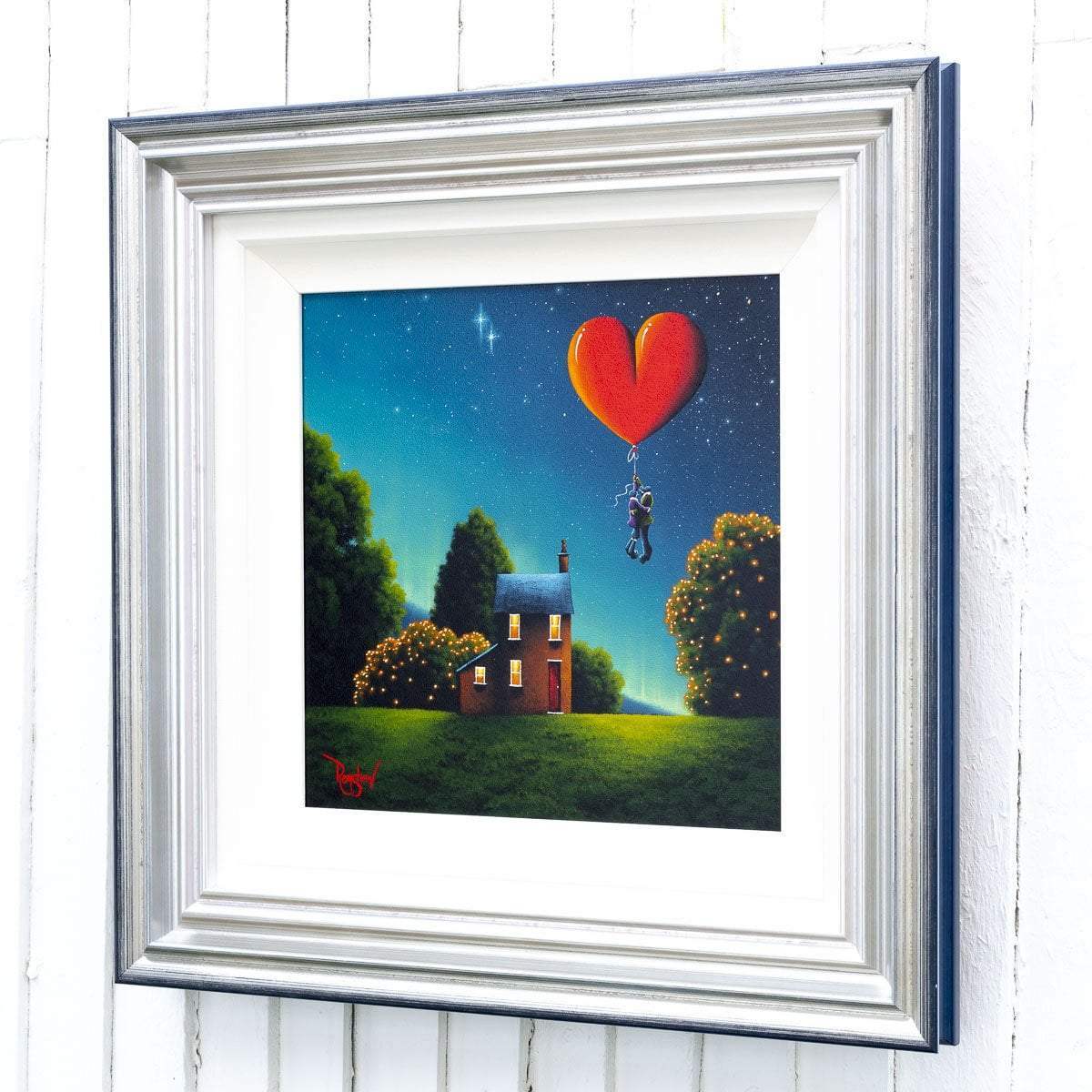 Take Our Love To The Stars - Original - SOLD by artist David Renshaw - Wyecliffe Galleries