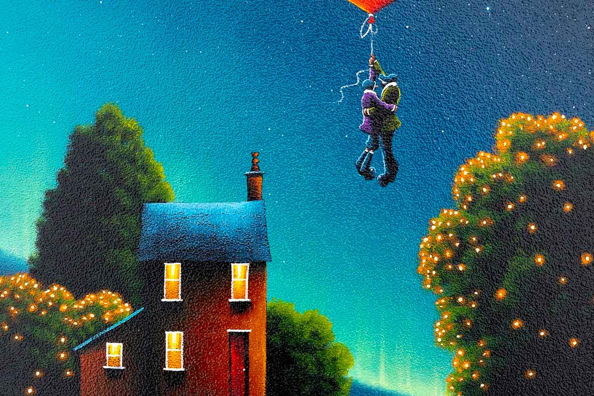 Take Our Love To The Stars - Original - SOLD by artist David Renshaw - Wyecliffe Galleries