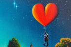 Take Our Love To The Stars - Original - SOLD by artist David Renshaw - Wyecliffe Galleries