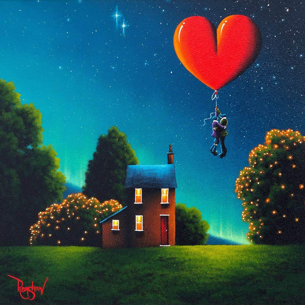 Take Our Love To The Stars - Original - SOLD by artist David Renshaw - Wyecliffe Galleries