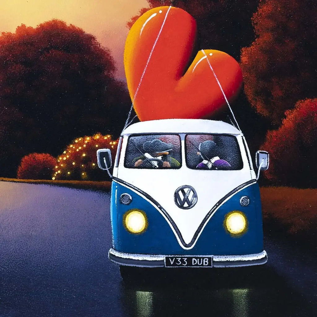 Taking Love With Us - Original - SOLD by artist David Renshaw - Wyecliffe Galleries